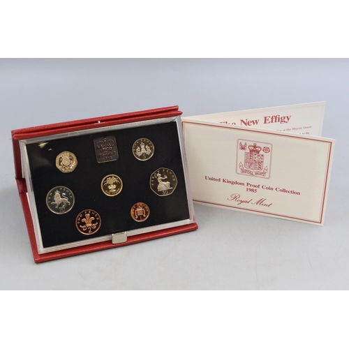 265 - Royal Mint 1985 Proof Coin Set with Certificate