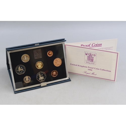 271 - Royal Mint 1984 Proof Coin Set with Certificate