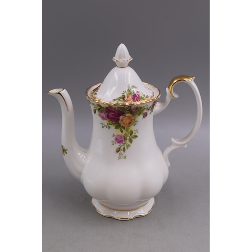 277 - Royal Albert Old Country Roses Coffee Pot