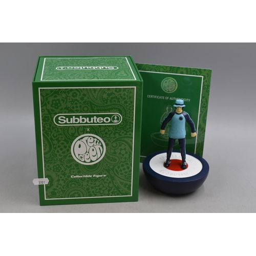 288 - A Collectable Pretty Green x Subbuteo Liam Gallagher Figure, In Presentation Box With Certificate of... 