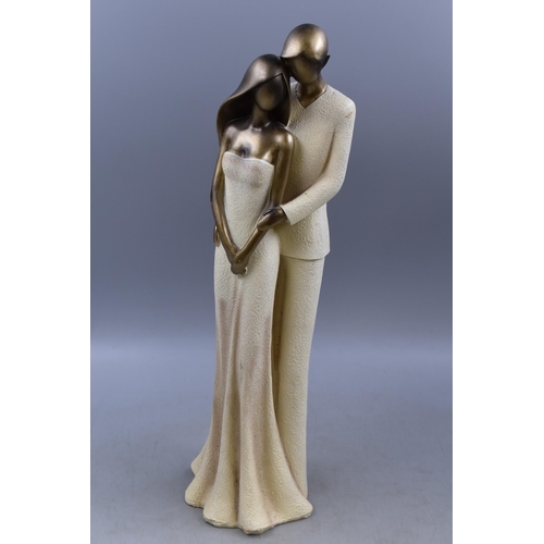 304 - Tall Figure of a Loving Couple (Approx. 18.5”)