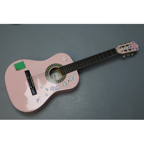 662 - Herald 3/4 Pink Classical Acoustic Guitar