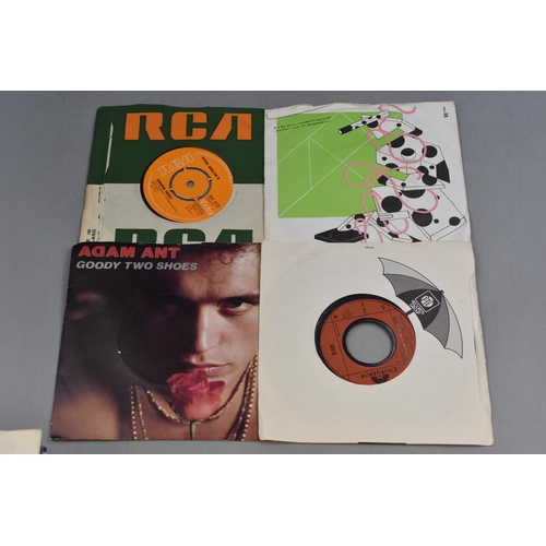 617 - Selection of Vinyl Single Records, includes Rod Stewart, Billy Ocean, The Jacksons, Paul Simon, Davi... 