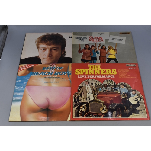 630 - Mixed Collection of Lp's to include John Lennon, Box Set of The Golden Greats of the 50's and 60's, ... 