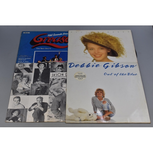 632 - Mixed Lot of Pre Owen Lp's to include Black Lace, Debbie Gibson, Jason Donovan, Kylie Minogue, Greas... 