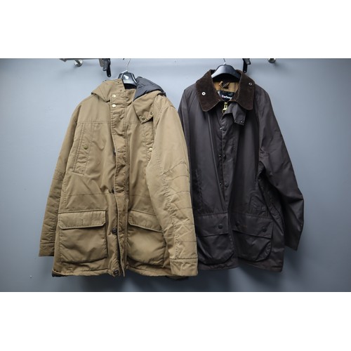 Mantaray shop wax jacket