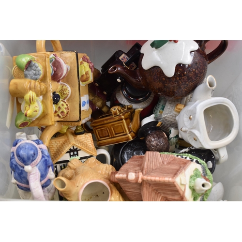 638 - Large mixed Lot of Collectable Ceramic Novelty Teapots