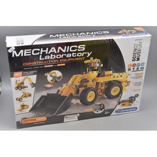 794 - Mechanics laboratory, construction equipment, new and sealed, box measures 21