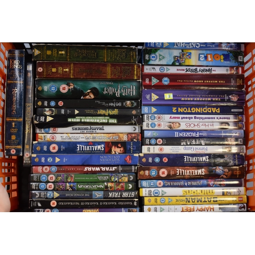 806 - Collection of Family DVD's to Include Harry Potter, Lord of The Rings, Superman Collection, Smallvil... 