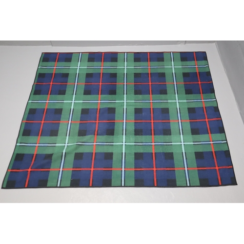 717 - Tartan Picnic Blanket (Possibly Wool) 54