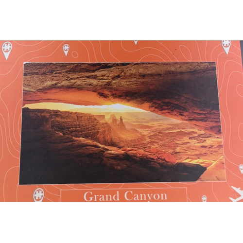 816 - Six Boxed Jigsaw Puzzles including Grand Canyon, Venetian Canal and More