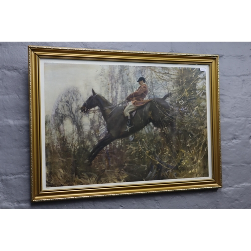 827 - Three horse related prints one by Sir Alfred J Munnings 26