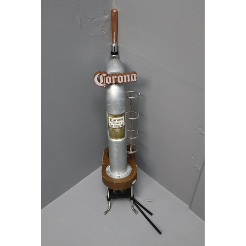 411 - Corona Extra Bubbling Beer Pump Dispenser