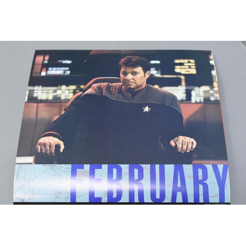 23 - Two Star Trek Calendars, 2001 Deep Space Nine (Sealed) and 2000 The Next Generation