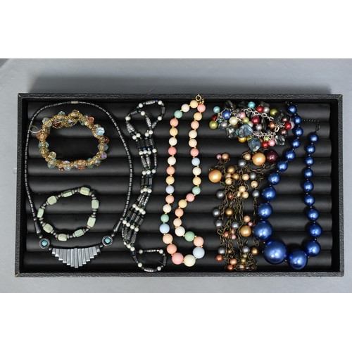 30 - Mixed Selection of Jewellery to include Three Bracelets and Five Necklaces