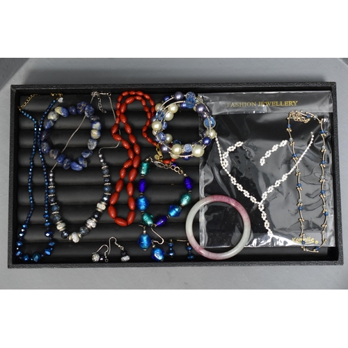 32 - Mixed Selection of Jewellery to include Five Necklaces, Four Bracelets and Four Pairs of Earrings