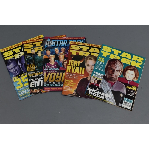 34 - Large Selection of Various Titan Star Trek Magazines from 1996 to 2014