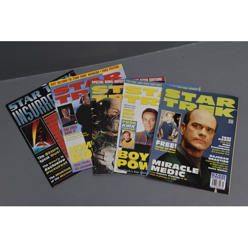 34 - Large Selection of Various Titan Star Trek Magazines from 1996 to 2014