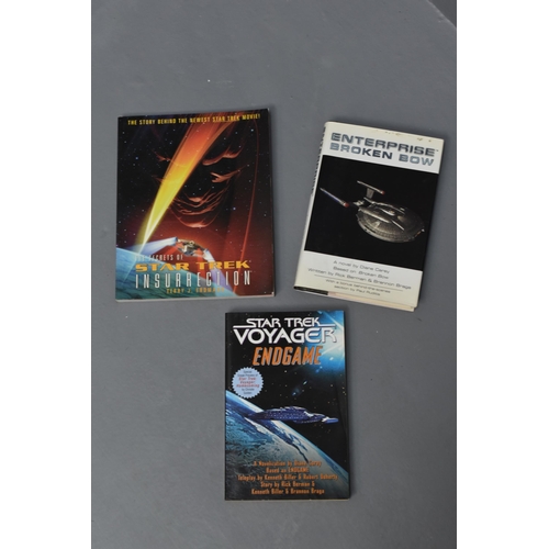 36 - Collection of Star Trek Books To include Spock Must Die by James Blush, Voyager End Game by Diane Ca... 