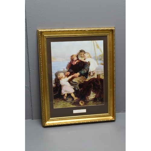 50 - Frederick Morgan Print Entitled “Who Do You Love” Framed and Glazed, 28” x 22.5&rd... 