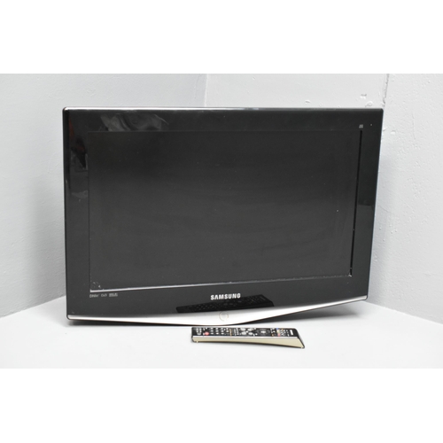 79 - Samsung 26” TV with Remote (powers on)