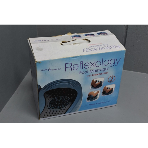 85 - Boxed Reflexology Foot Massager with Infrared Heat (Working, however Vibration setting only works on... 