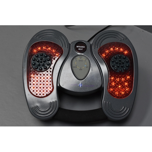 85 - Boxed Reflexology Foot Massager with Infrared Heat (Working, however Vibration setting only works on... 