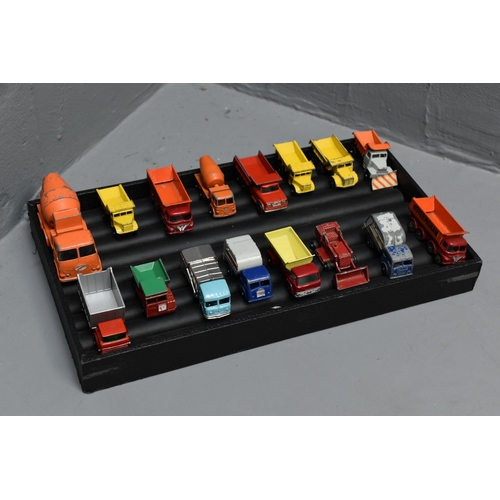 87 - Selection of Play Worn Die Cast Metal Vehicles to include Matchbox 70 Gritspreader, Lesney Matchbox ... 