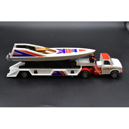 80 - Matchbox Superkings K-27 Powerboat in Box