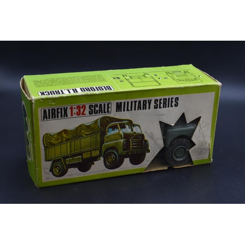 82 - Vintage Airfix Bedford R.L. Truck Military Series 1:32 Scale (a/f see pic)