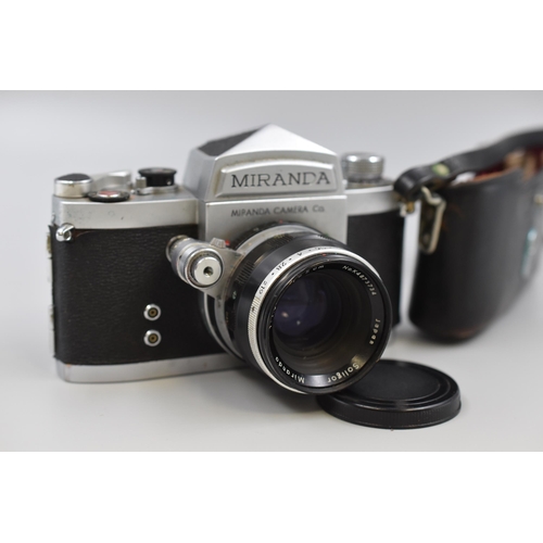 261 - Miranda D 35mm Single Lens Reflex Camera complete with case and box