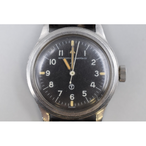 20 - An International Watch Company (IWC) Military issue RAF Mark XI wristwatch, ref 6B/346, case number ...