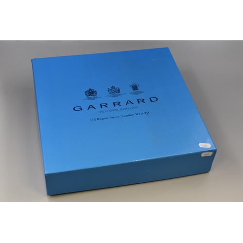 285 - Garrard of London Silver Plated Serving Tray (35cm) Complete with Original Box