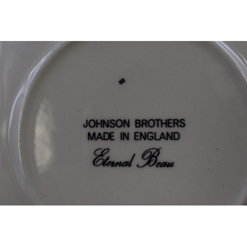 291 - A Twenty Five Piece Johnson Bros Eternal Beau Part Tea and Coffee Service