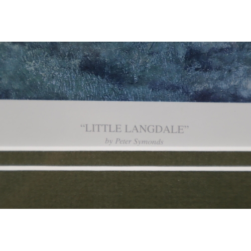 307 - Two Framed and Glazed Limited Edition Signed Peter Symonds Lake District Landscape Prints, 'Little L... 