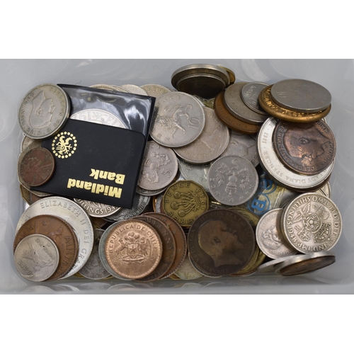 109 - Mixed Selection of Unsorted Coinage (1kg)