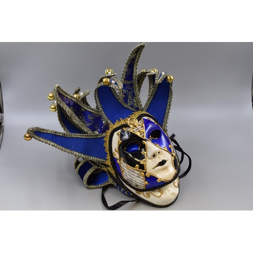 378 - Five Adult Sized Venetian Theater Mask