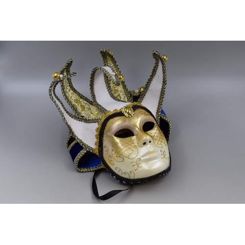 378 - Five Adult Sized Venetian Theater Mask