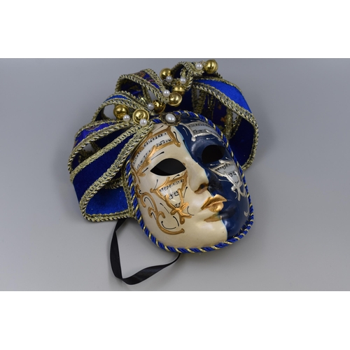 378 - Five Adult Sized Venetian Theater Mask