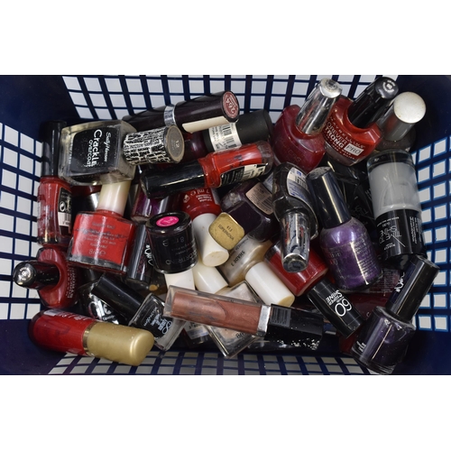 392 - Large selection of nail varnish some used