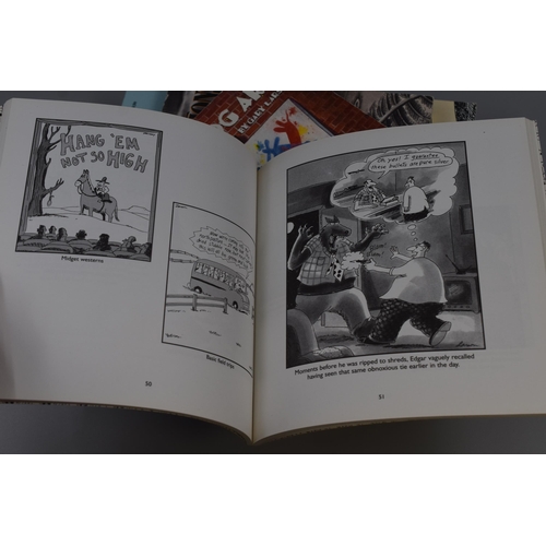 423 - Collection of 'Far Side ' Comic Books By 'Gary Larson, to Include ' The Chickens Are Restless, Unnat... 