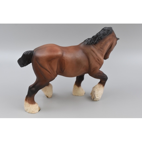 223 - Royal Doulton Model of Shire Horse in Matt Finish (8