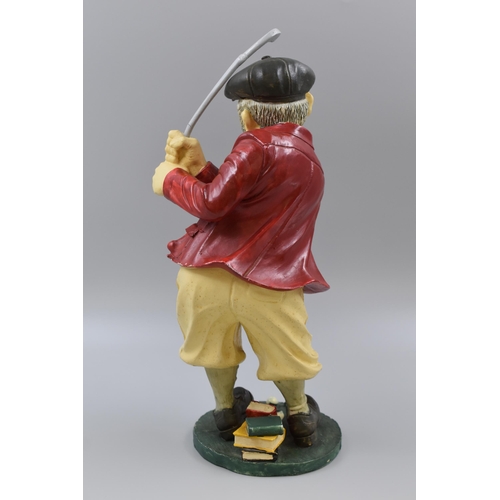 248 - A Novelty Resin Golfer Statue, Approx 15