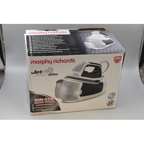 543 - Boxed Morphy Richards Jet Steam Elite Steam Iron, untested item