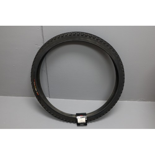 642 - A Raleigh T1280 Black Offroad Bicycle Tyre, With Tag