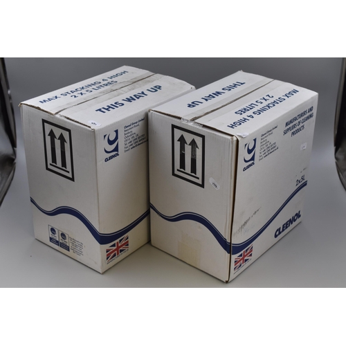 683 - Two Boxes Containing a Total of 20 Litres of Liquid Degreaser for Industrial Garage and Auto Use