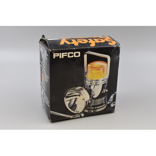 694 - New and Unused Vintage Pifco Motorist Lantern in Original Box