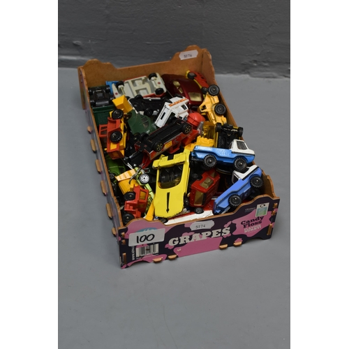 100 - Collection of Various Playworn 'Corgi Juniors/Corgi' Vehicles