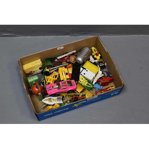 107 - Collection of Various Playworn Die-Cast Models to Include, Lesney and Matchbox