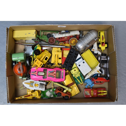 107 - Collection of Various Playworn Die-Cast Models to Include, Lesney and Matchbox